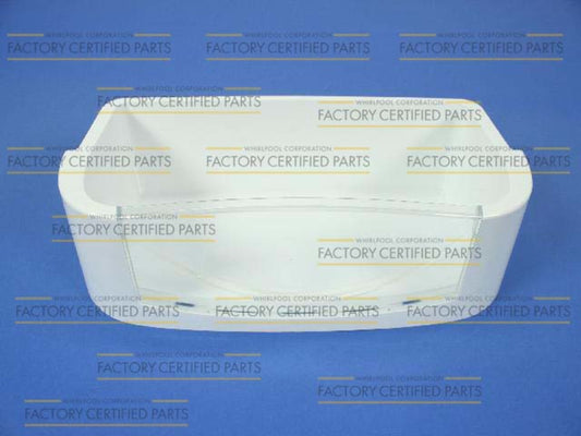Whirlpool 67004040 Refrigerator Medium Door Bin, Clear/White-1