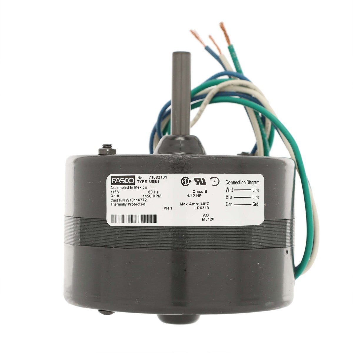 707704K Whirlpool Stove Cooktop Blower Motor-3