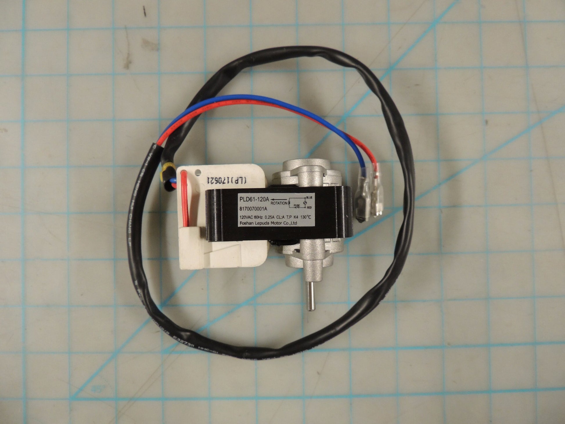 Danby 17007000 Refrigerator Splash Motor Part -1