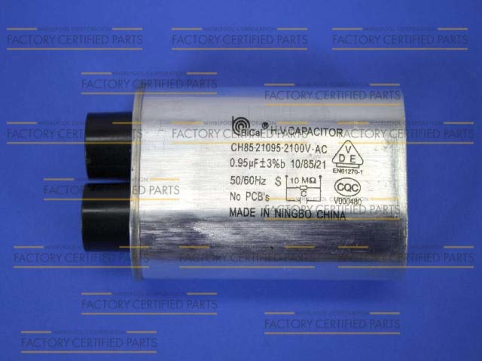 Whirlpool 8206562 CAPACTOR, MG-2