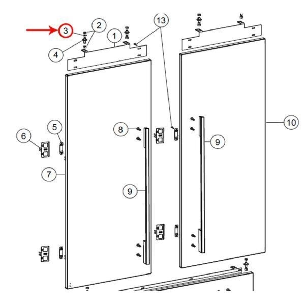 Fisher & Paykel / DCS 842456P WASHER M8X21X1.6 ZP KIT-1