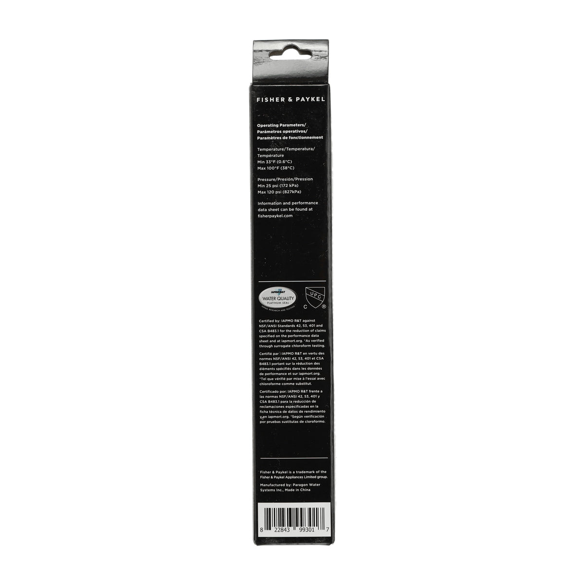 847200 Fisher & Paykel / DCS Refrigerator Water Cartridge Filter-10