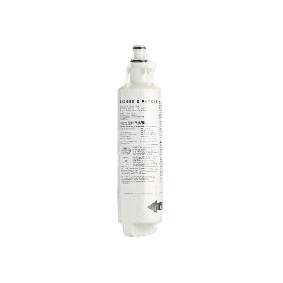 Fisher & Paykel / DCS 847201 FILTER WATER COMPACT REF FWC4-1