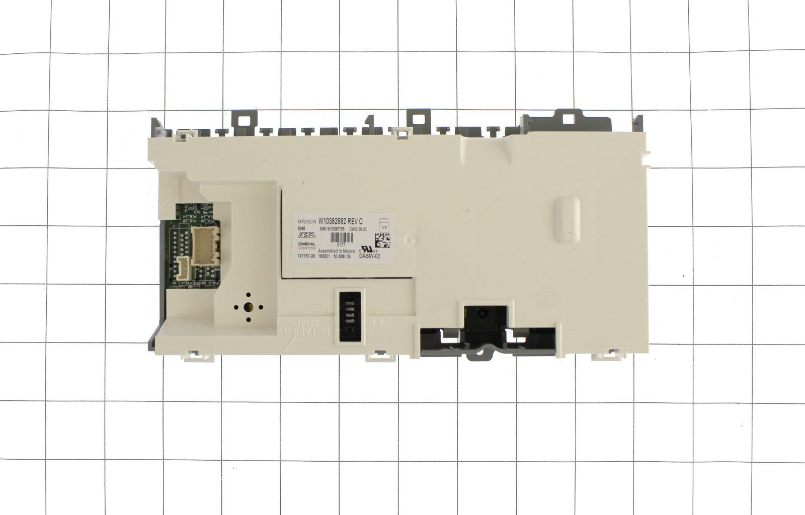 WPW10352582 Whirlpool Dishwasher Electronic Control Board-9