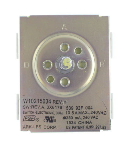 WPW10215034 Whirlpool Cooktop Infinite Switch-9