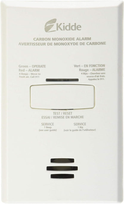 Kidde 900‑0263CO‑CA Plug‑In Carbon Monoxide Alarm