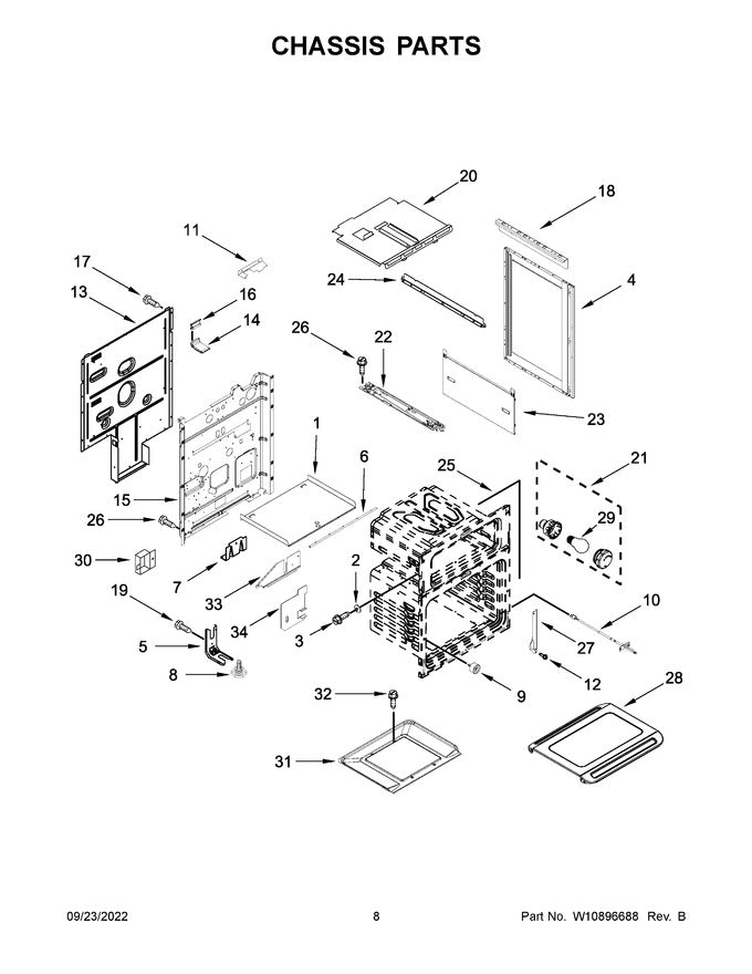 Diagram image for: WP7430P044-60