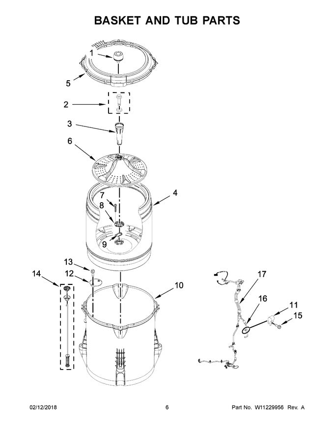 Diagram image for: W10528947