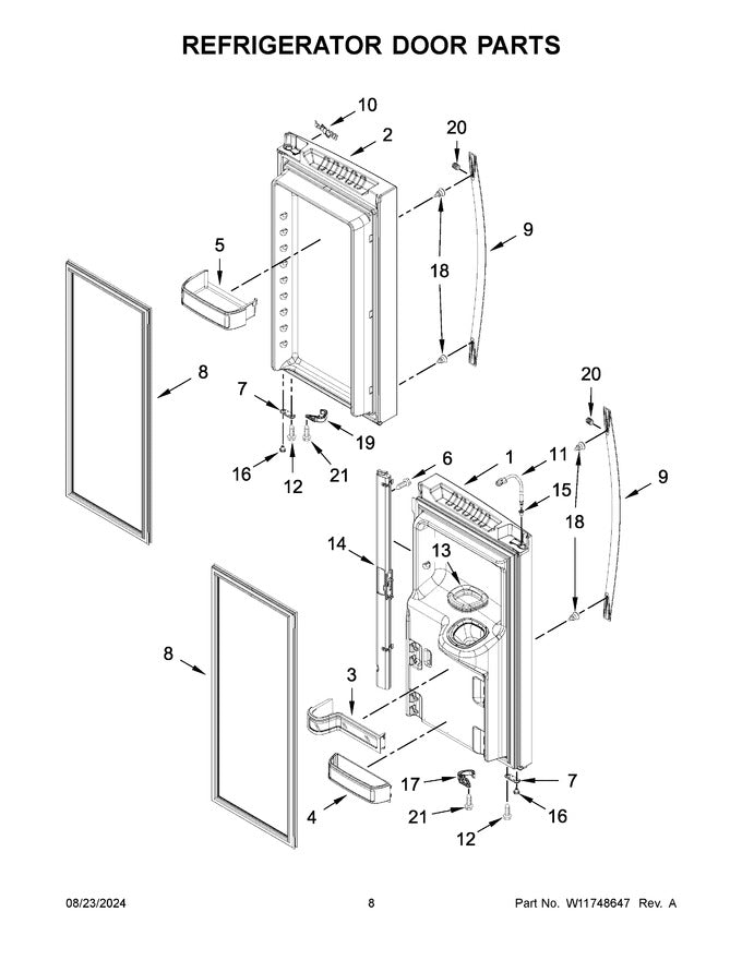 Diagram image for: W10830055