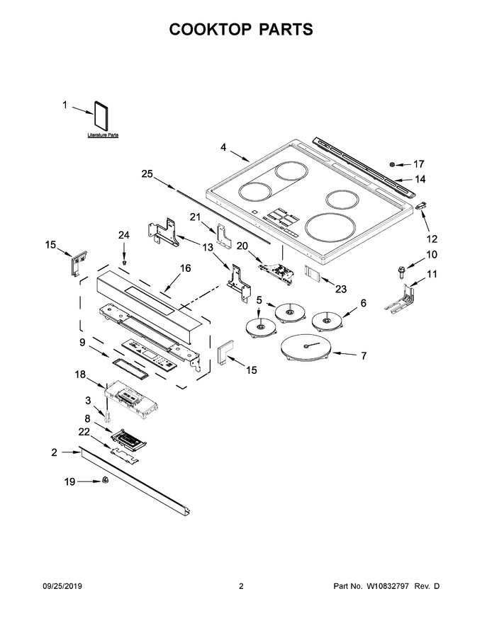 Diagram image for: W10547093