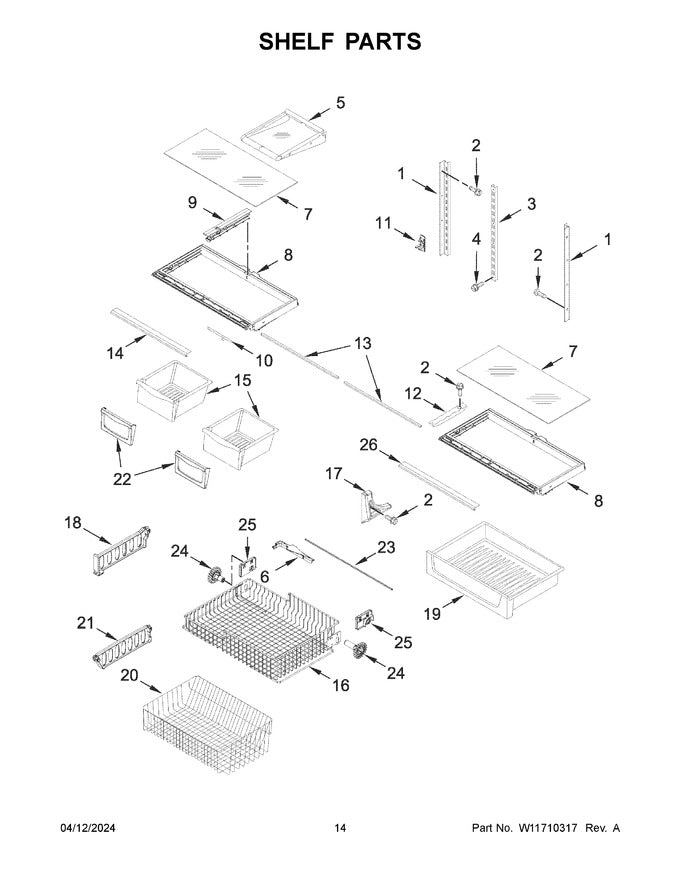 Diagram image for: W10328331