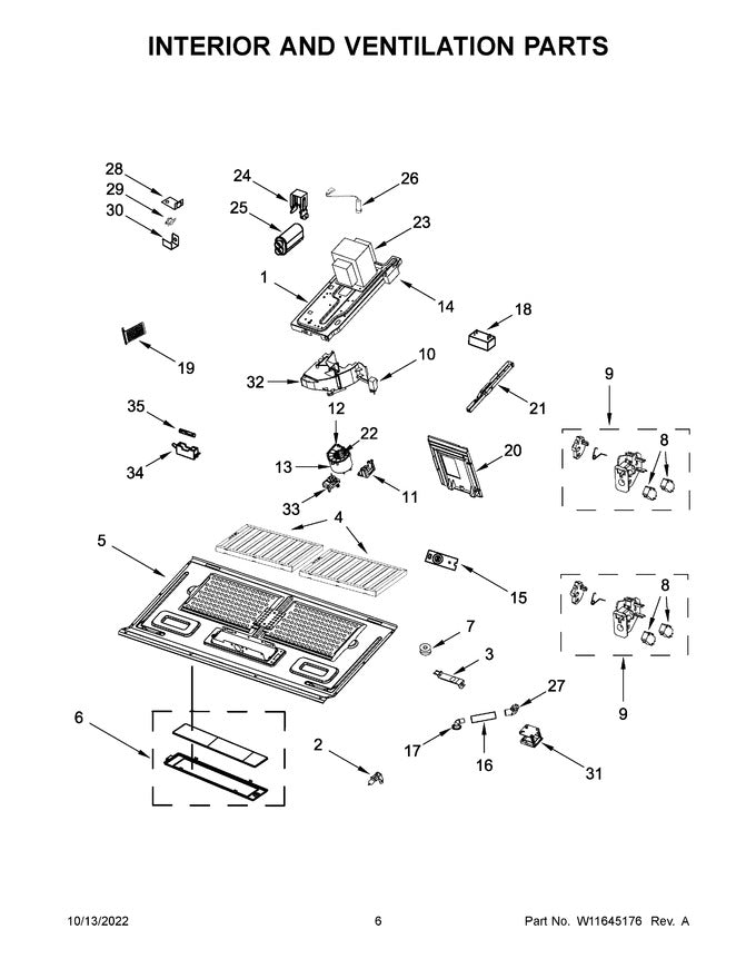 Diagram image for: W10535950
