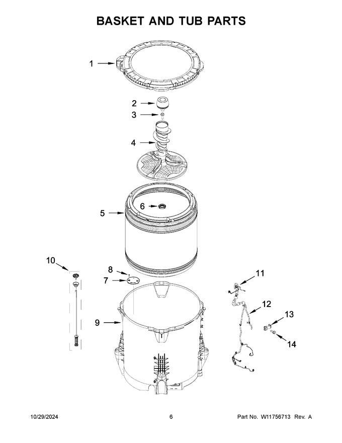 Diagram image for: W11219115