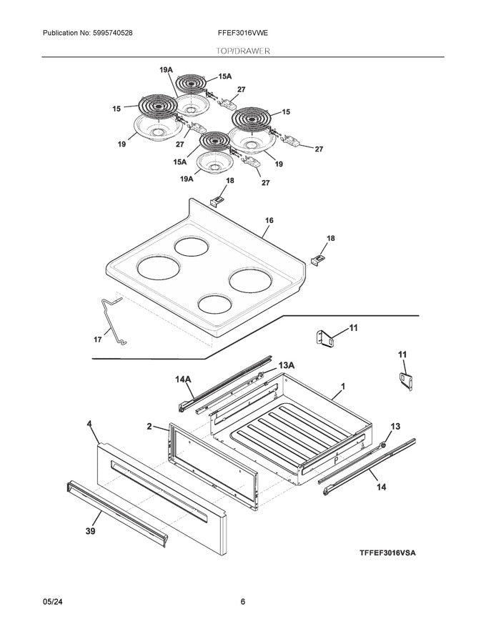 Diagram image for: 5304516160