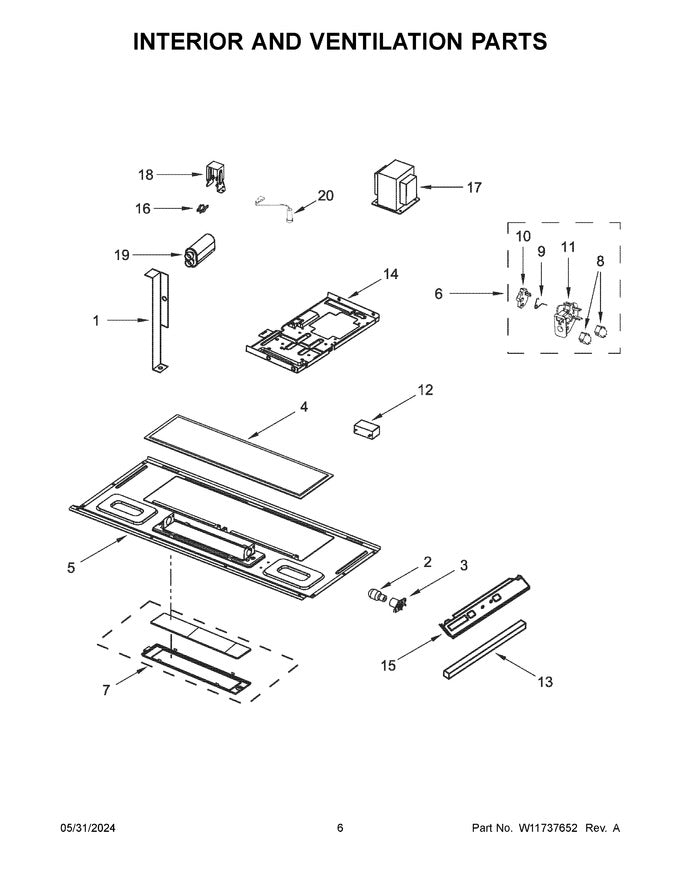 Diagram image for: W10210871