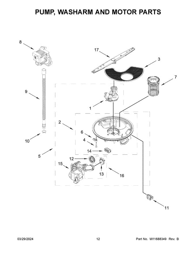 Diagram image for: W10445975