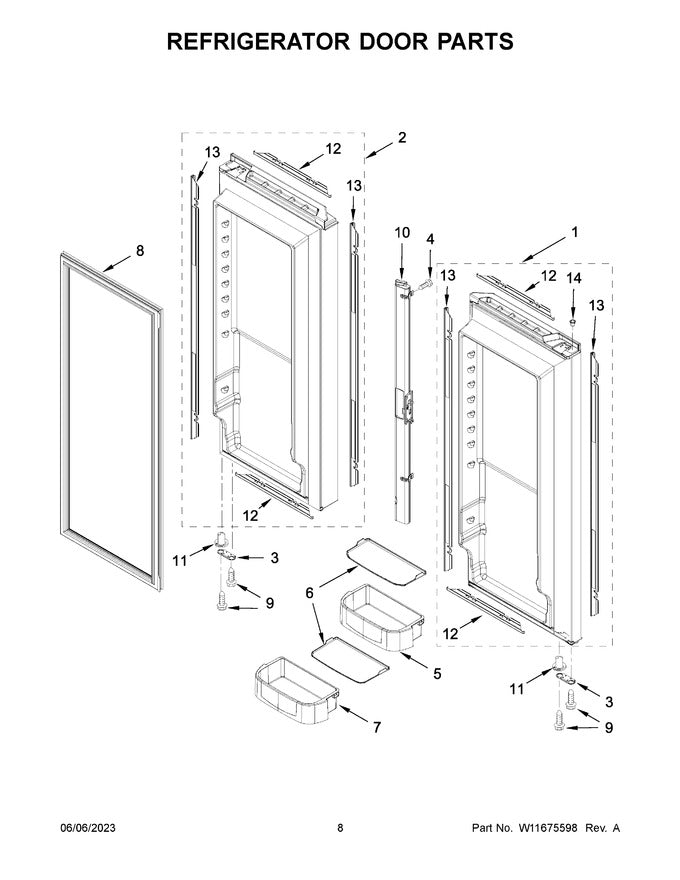 Diagram image for: W10830047