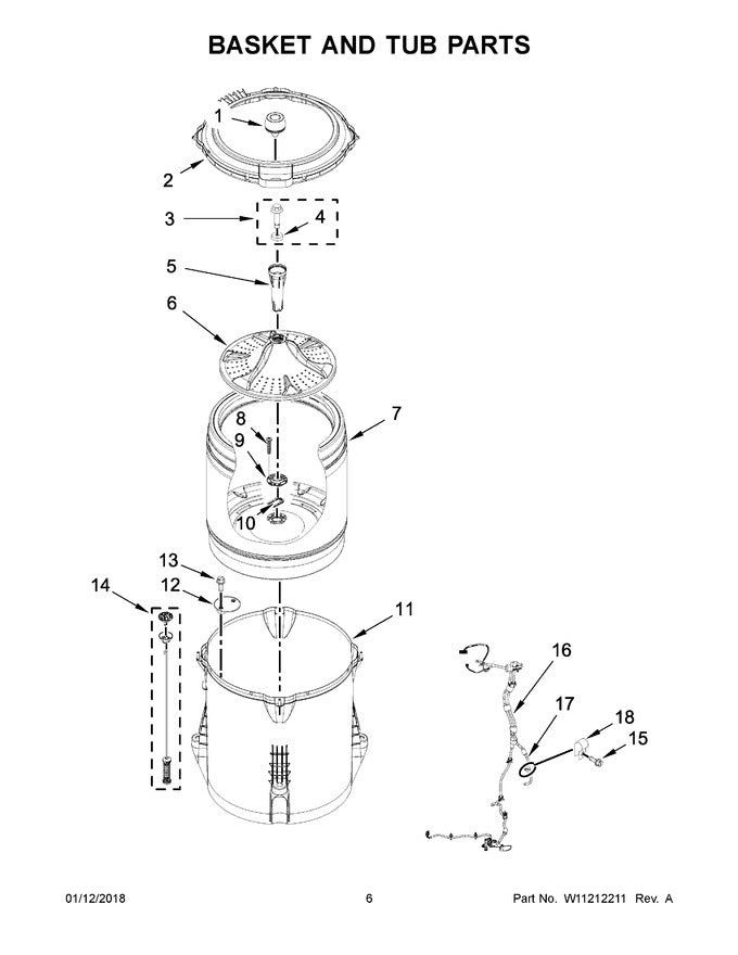 Diagram image for: WPW10556325