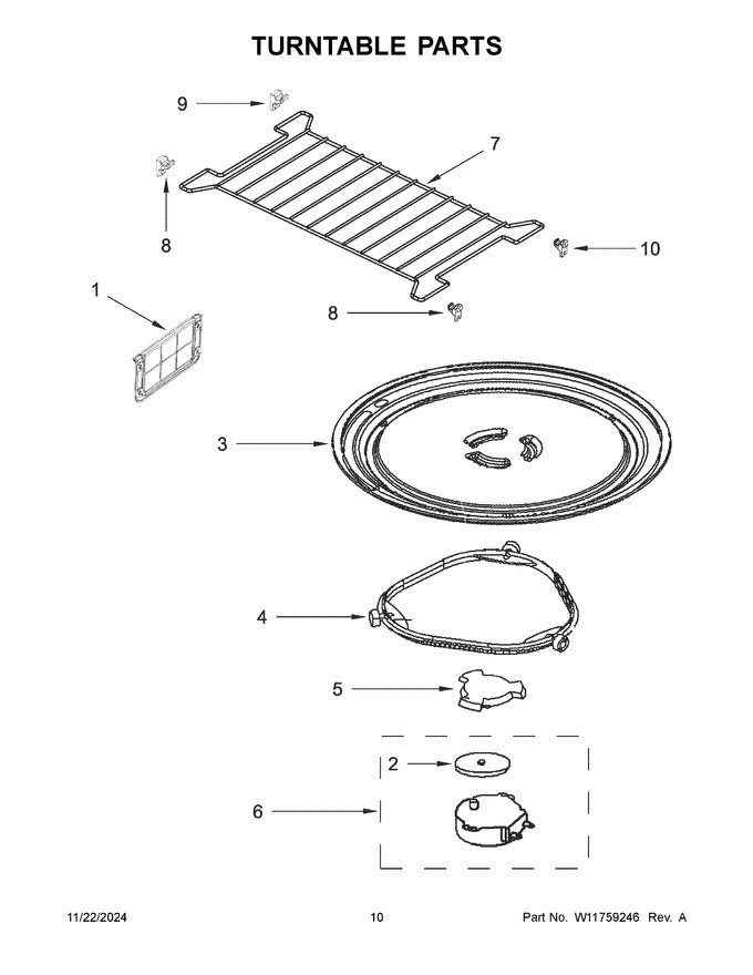 Diagram image for: W10642989