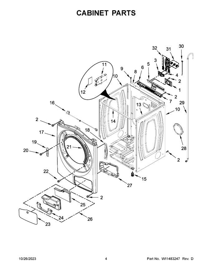 Diagram image for: W11194428