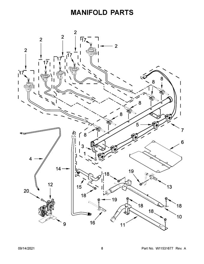 Diagram image for: WPW10170516