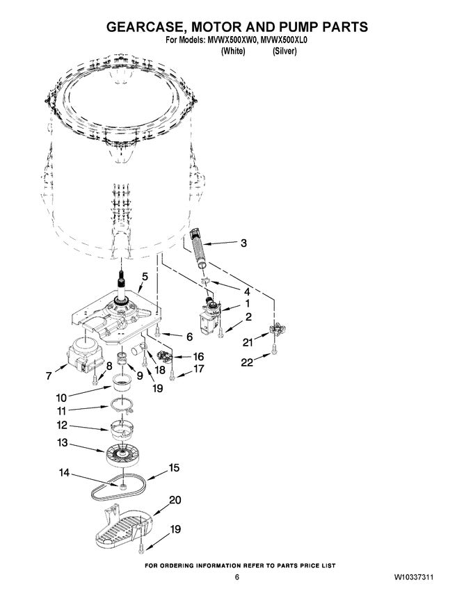 Diagram image for: WPW10006384