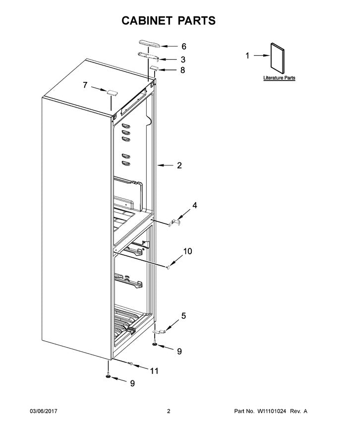 Diagram image for: W10843037