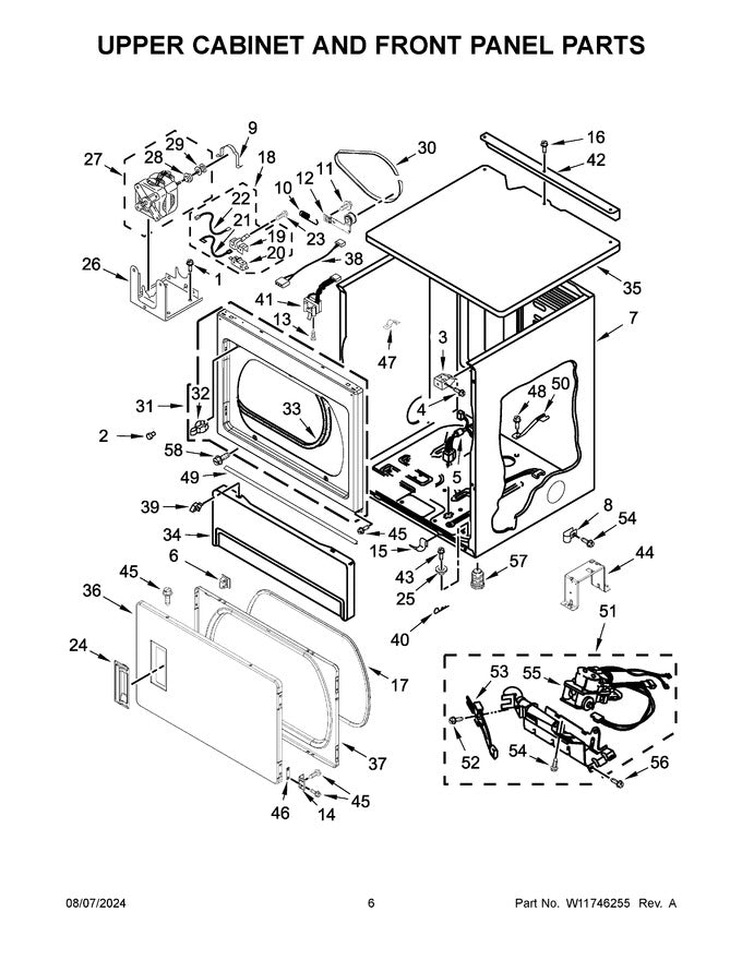 Diagram image for: W10470674