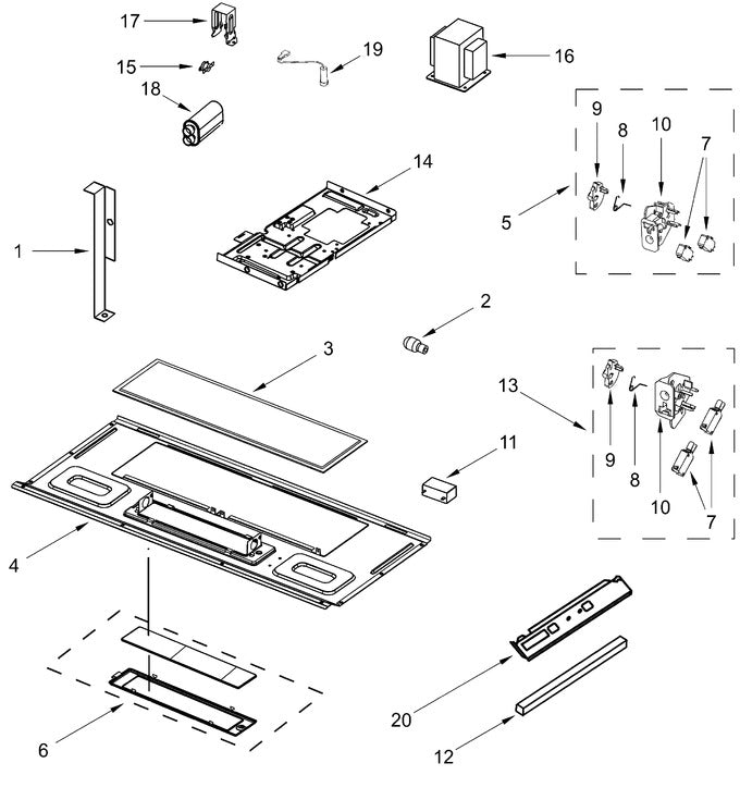Diagram image for: W10562613