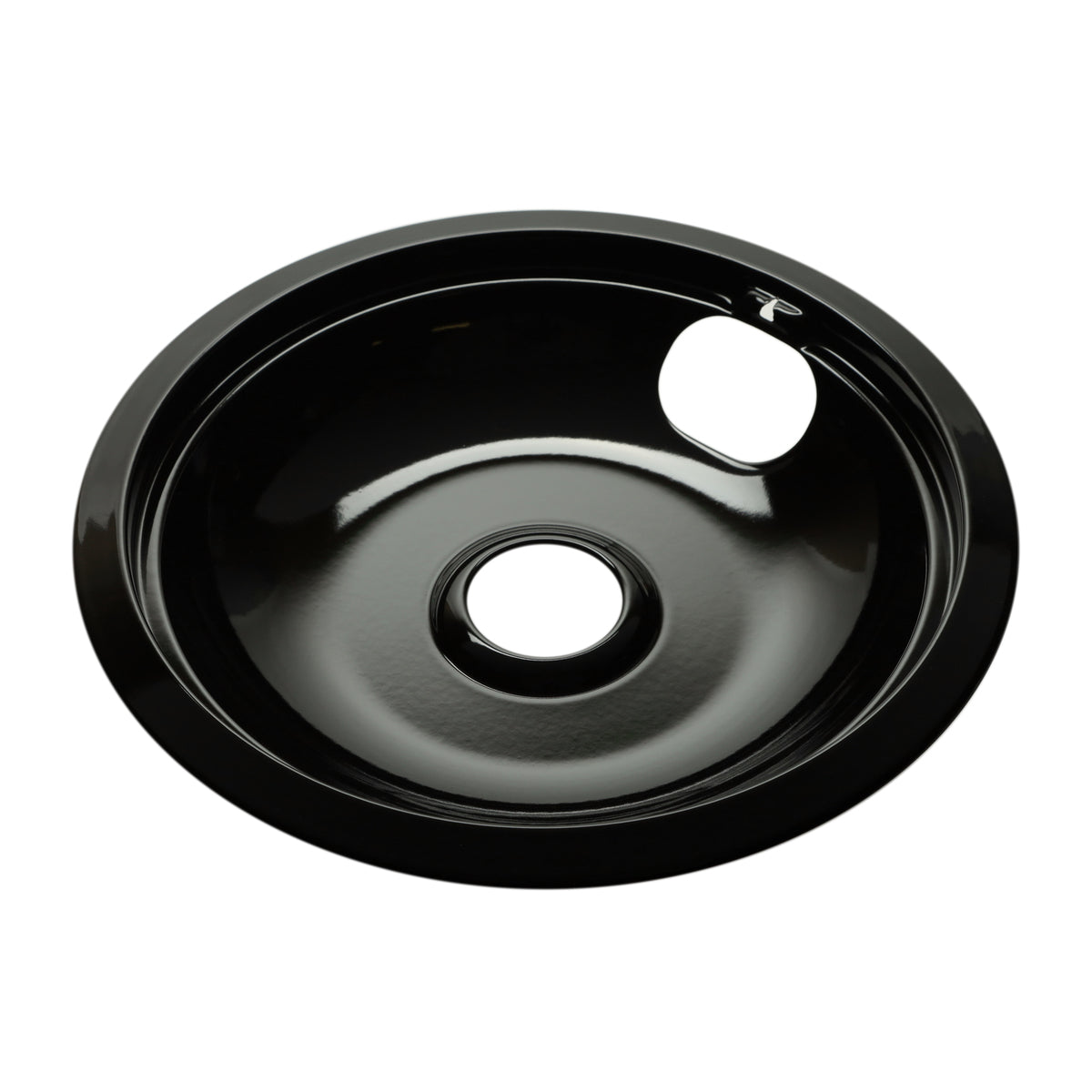 A316222301 Frigidaire Stove 8" Porcelain Drip Pan - Black-1