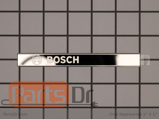 Bosch 12028061 Refrigerator Logo Bar Firm Plate -1