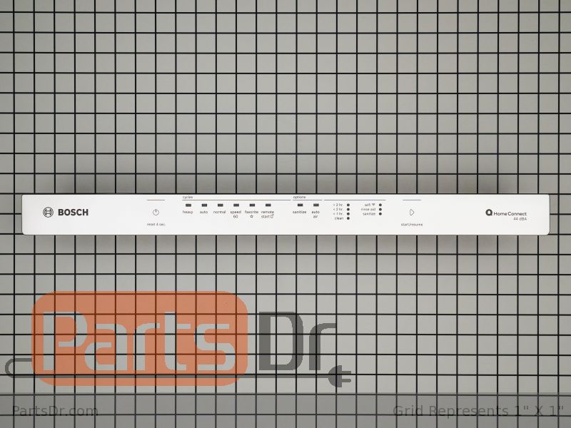 Bosch Dishwasher Facia Panel Part 20004359 -1