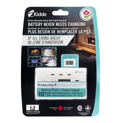 Kidde C3010D‑CA Carbon Monoxide Detector