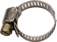 CL6H A/C Parts - Stainless Steel Hose Clamp 7/16-25/32
