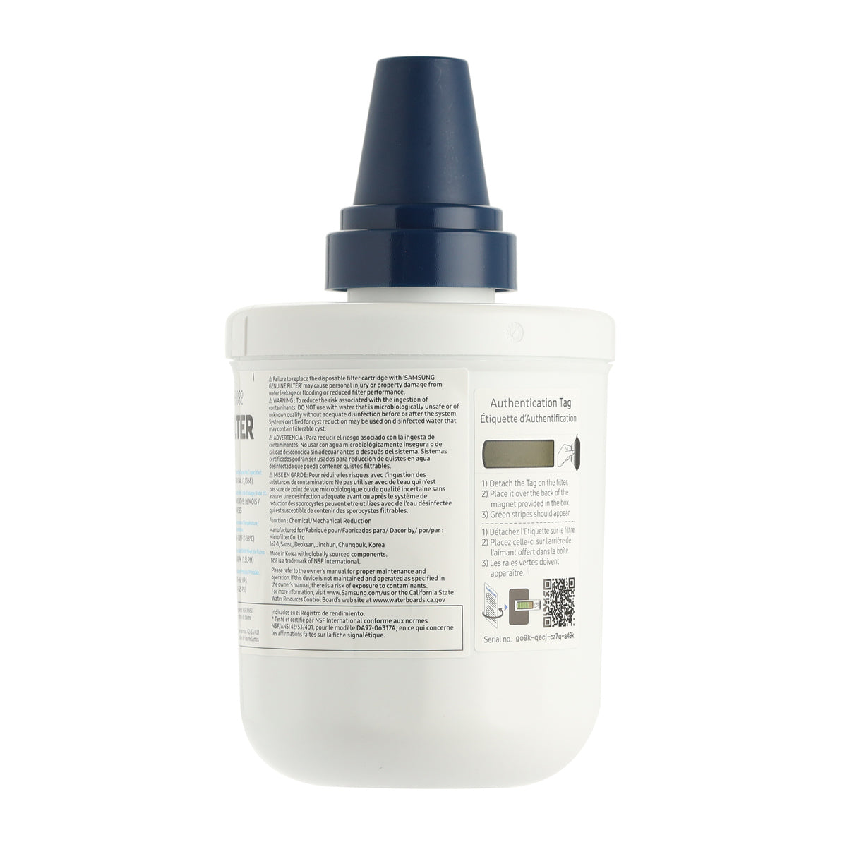 Samsung DA29-00003G (HAF-CU) Refrigerator Water Filter