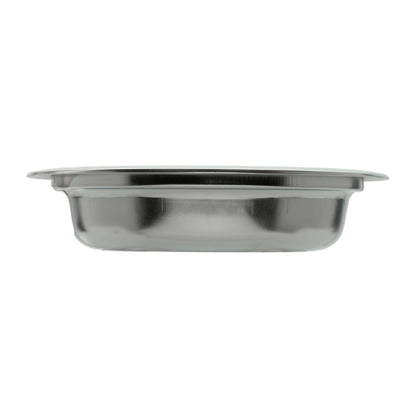 DB9CLP Universal Drip Pan - Large, Chrome-5