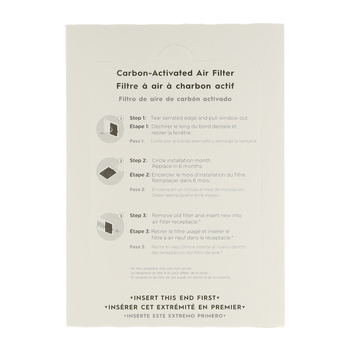 EAFCBFC Frigidaire Refrigerator PureAdvantage Replacement Air Filter-5