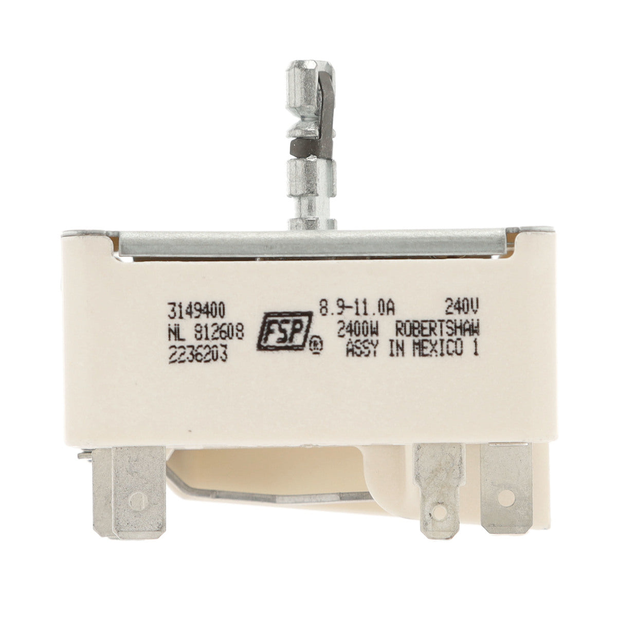 Supco ES9400 Surface Burner Element Switch - Alternate for WP3149400-4