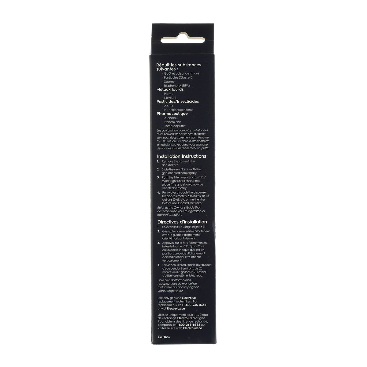 EWF02C Frigidaire Refrigerator PureAdvantage Ultra Water Filter-8