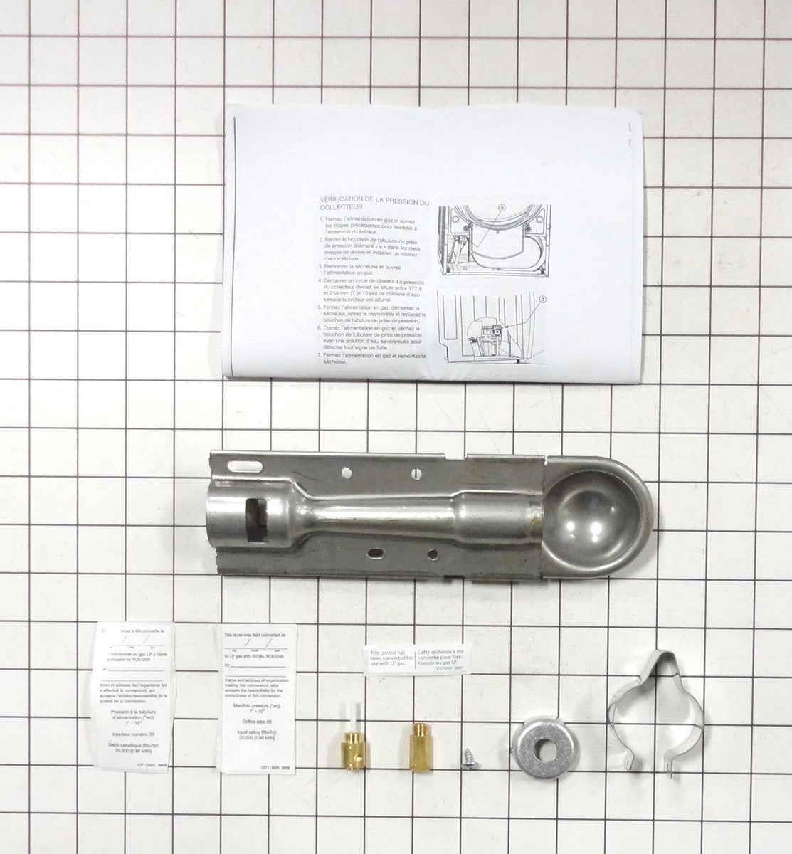 PCK4200 Frigidaire Dryer LP Conversion Kit-1