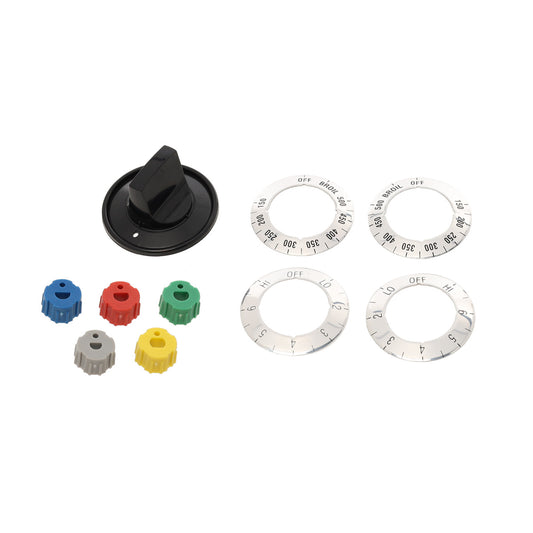 RK101 Knob Kit, Oven Control - Black-1