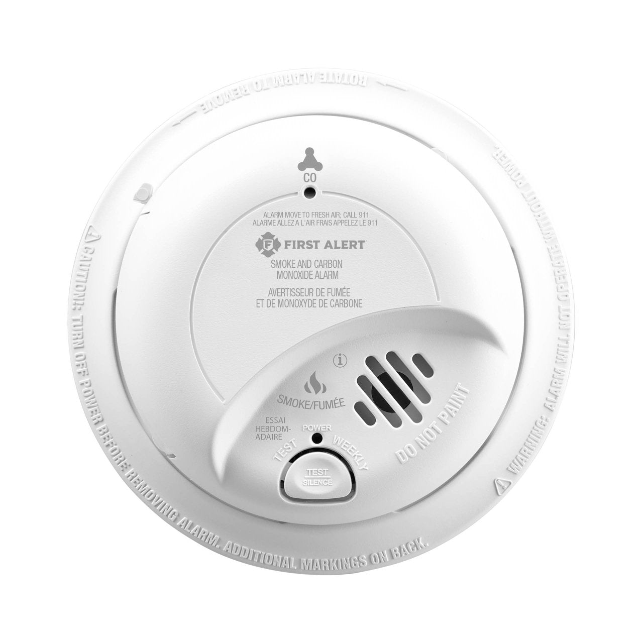First Alert SC9120LBLA Hardwired Combination Smoke & Carbon Monoxide Alarm