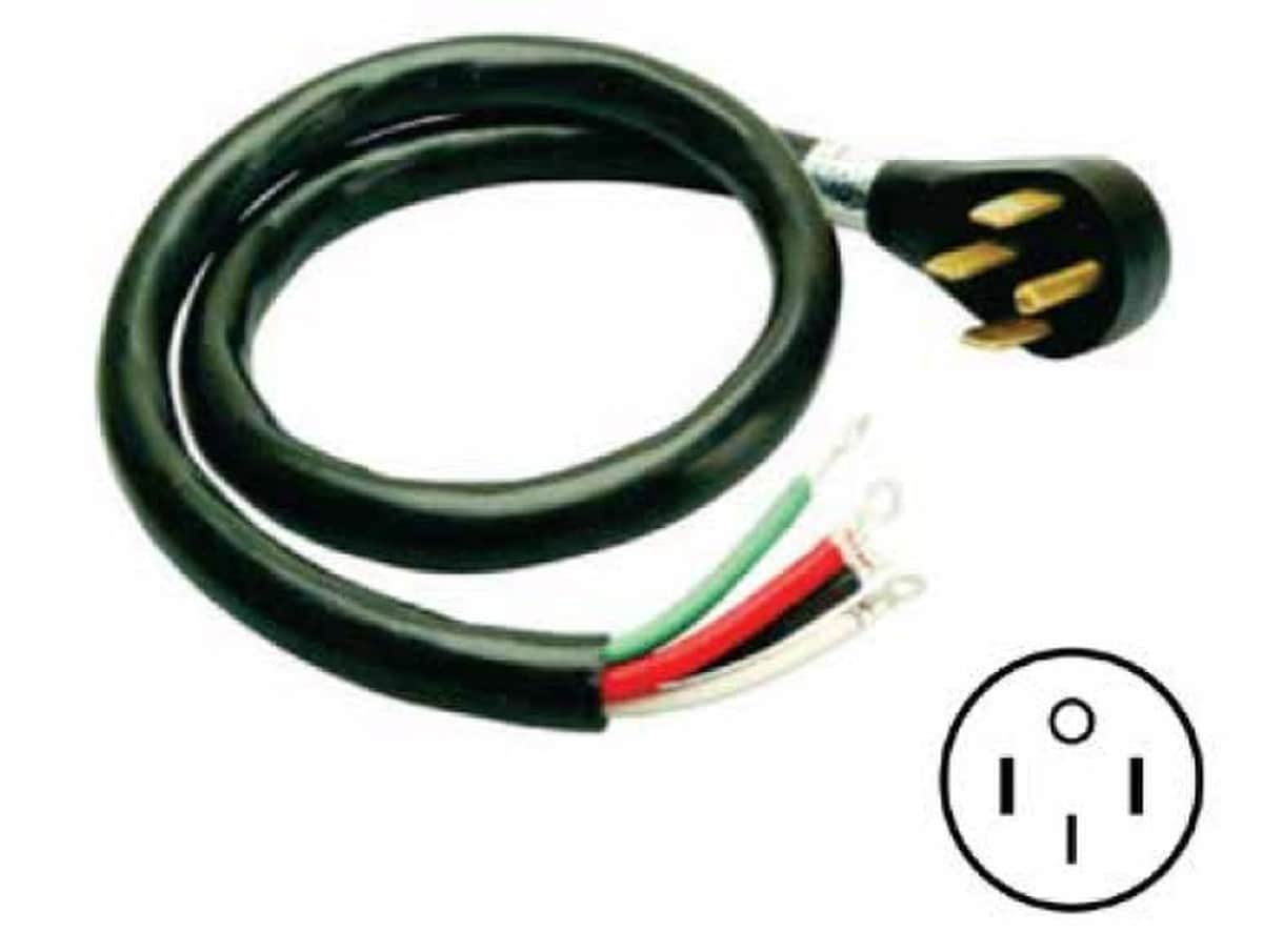 SRC4-40-5 220V 40AMP 4Wire Range Cord for Stoves -1