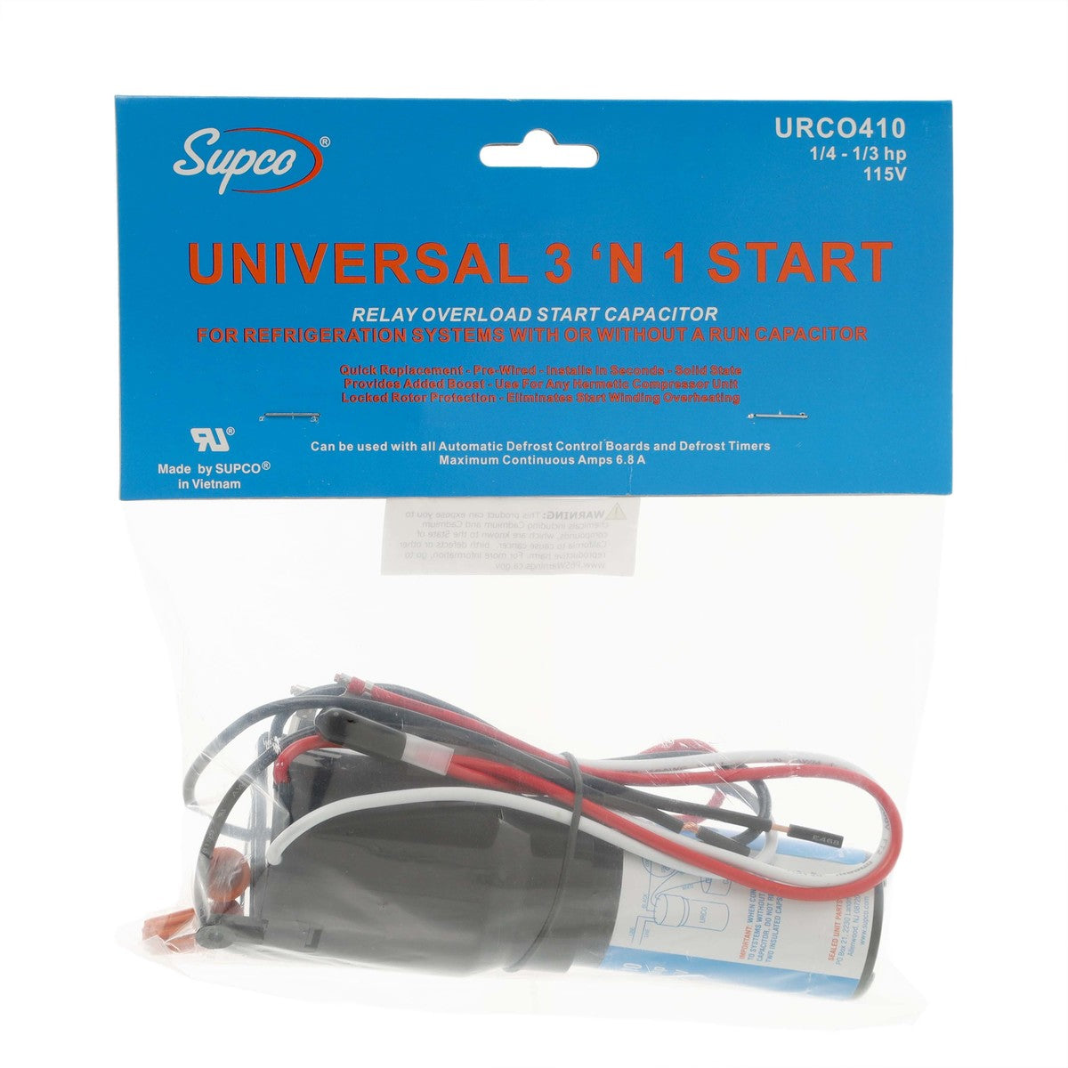 URCO410 Universal Relay Capacitor Overload-12