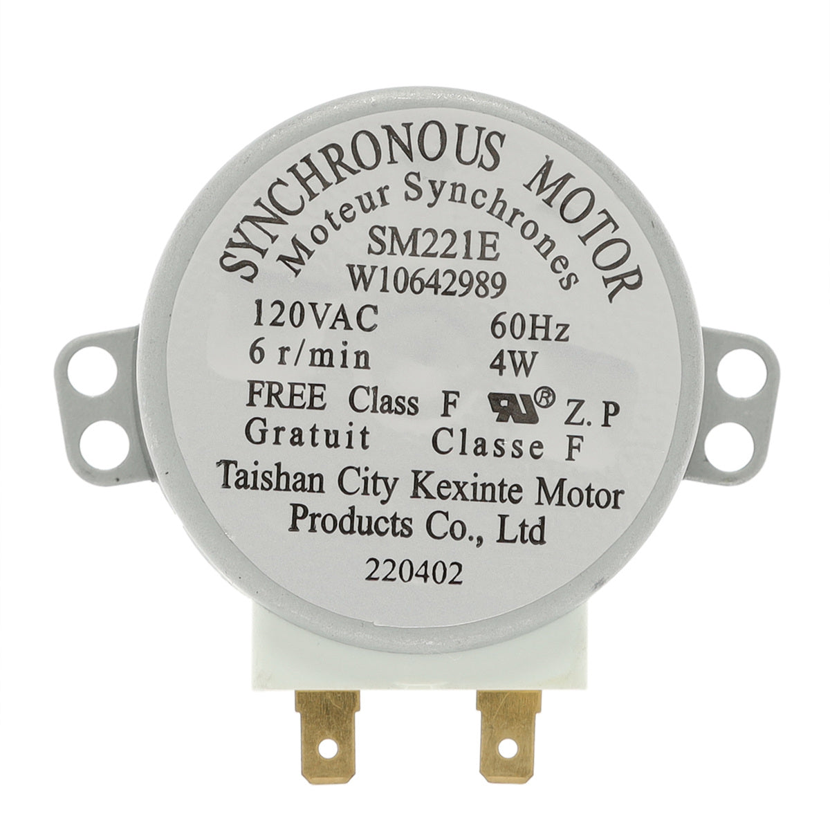 Whirlpool W10642989 MOTOR-TURN-2