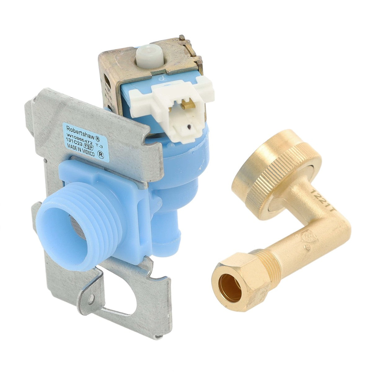thumbnail image 2 of Dishwasher Water Inlet Valve Compatible With Whirlpool Kenmore KitchenAid 9744468 9744284 2 of 3