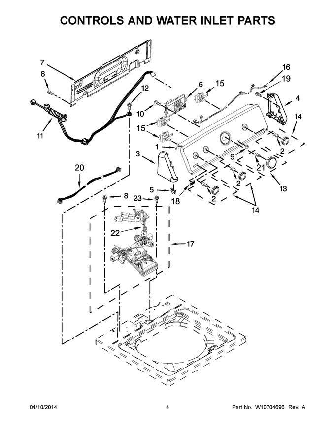 Diagram image for: W10671330