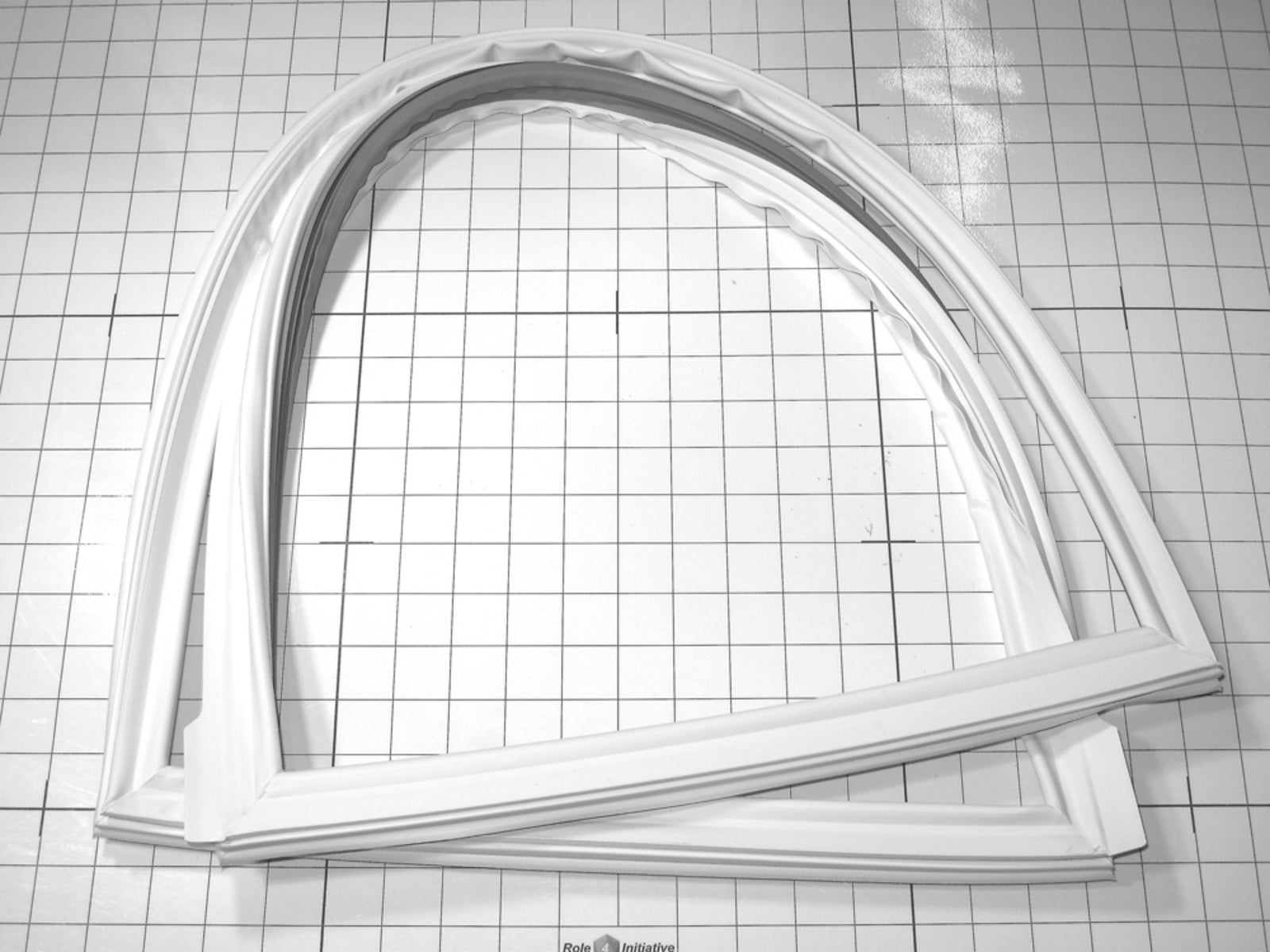 W10830189 Whirlpool Refrigerator Door Gasket, White-1