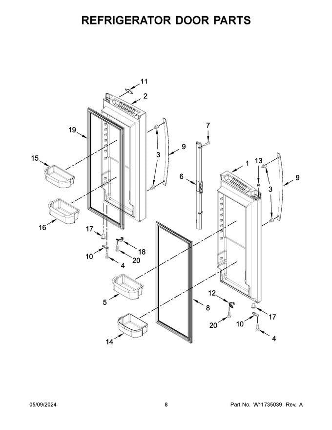 Diagram image for: W10830287