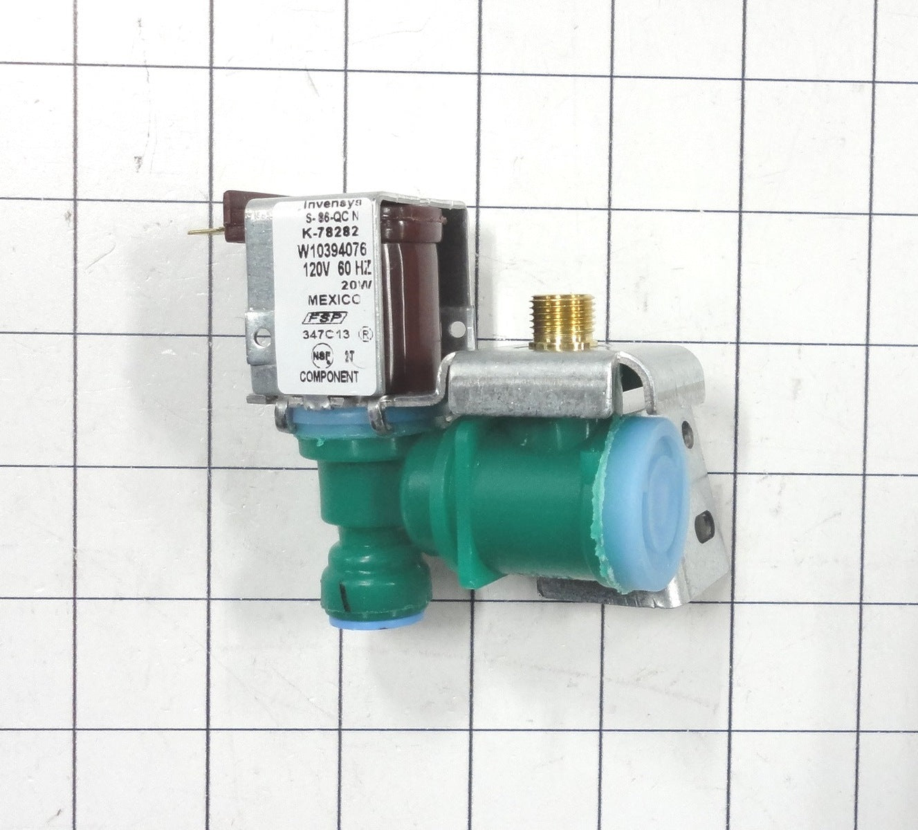 W10865826 Whirlpool Refrigerator Water Inlet Valve-1